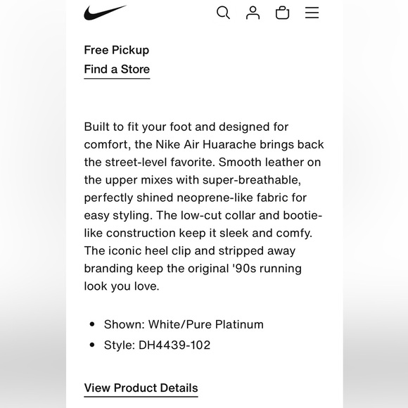 Woman’s White Nike Air White Platnum - Picture 17 of 17